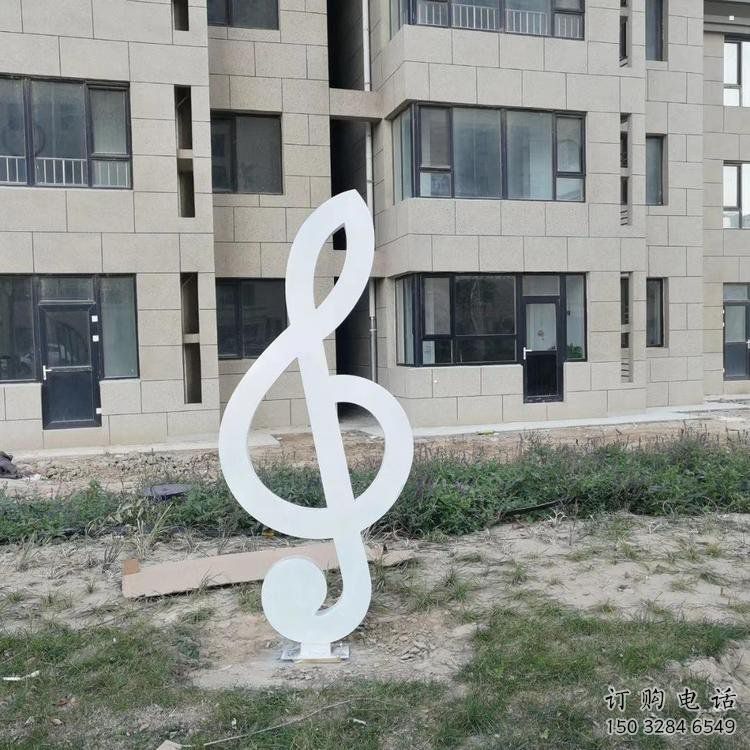 音樂符號雕塑系列供應(yīng)，城市裝飾，彩色音樂符號雕塑優(yōu)選