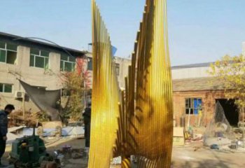 房地產鳳尾雕塑