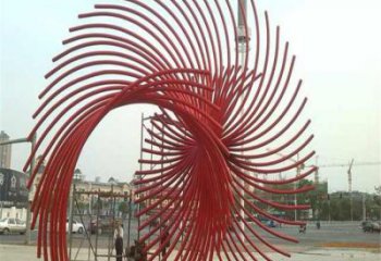 現(xiàn)代鳳尾雕塑