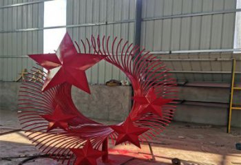 鏤空鳥(niǎo)翅雕塑承接，城市裝飾，大型不銹鋼鳥(niǎo)翅雕塑生產(chǎn)商