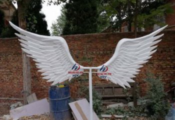 鳥(niǎo)翅雕塑標(biāo)準(zhǔn)，廣場(chǎng)雕塑，不銹鋼鳥(niǎo)翅雕塑供給