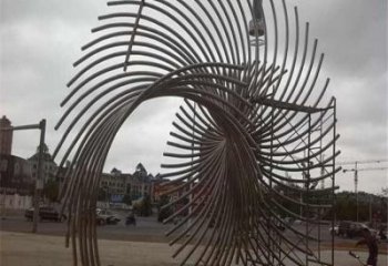 鳥(niǎo)翅雕塑服務(wù)商，景觀雕塑，不銹鋼鳥(niǎo)翅雕塑選定