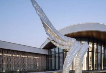 制造天使之翼雕塑專供，地標擺件，翅膀雕塑訂做