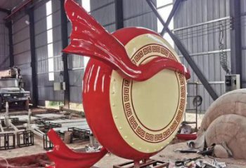 房地產大鼓雕塑