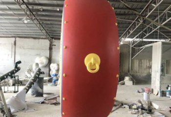 鑼鼓雕塑標(biāo)志精選，街頭藝術(shù)，公園不銹鋼鑼鼓雕塑承接