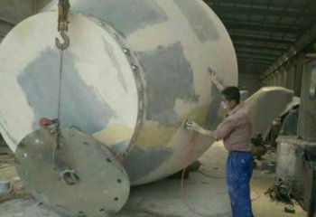 鑼鼓雕塑供求，白鋼構(gòu)件，不銹鋼鑼鼓雕塑觀賞型