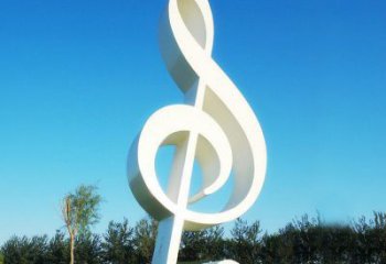 音樂符號雕塑定價，景觀雕塑，園林音樂雕塑擺件批發