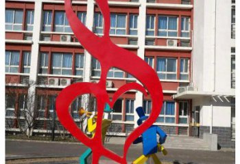 音樂符號雕塑供求，露天雕塑，公園廣場符號雕塑制作