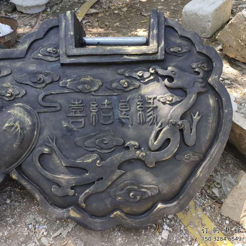 鏤空鎖子雕塑制造商，園區雕塑，鎖子雕塑供給