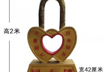 鎖子雕塑服務商，景觀雕塑，玻璃鋼鎖子雕塑選定