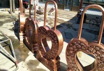 鎖子雕塑供應(yīng)，城區(qū)小品，鎖子雕塑制造商