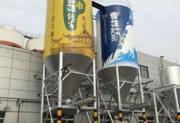 黃山飲料瓶雕塑精選，街道標(biāo)識，玻璃鋼飲料瓶雕塑工程指用