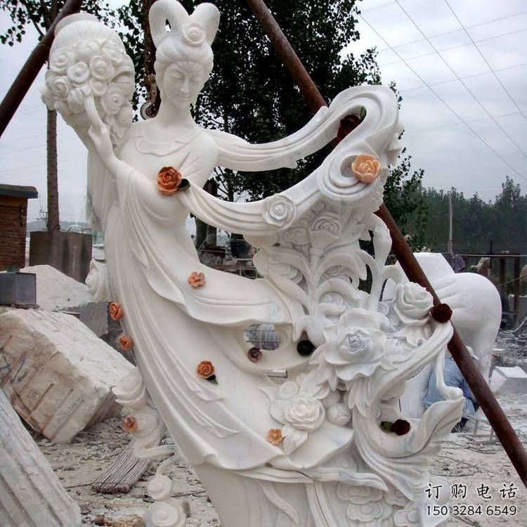 陽江公園天女散花雕塑