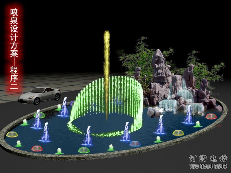 惠州旱地漂浮噴泉雕塑，水景藝術(shù)噴泉雕塑生產(chǎn)商