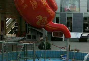 慶陽鐵藝水景天壺雕塑，噴泉雕塑，抽象天壺雕塑制作