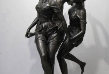 湛江住宅小區(qū)跳舞雕塑