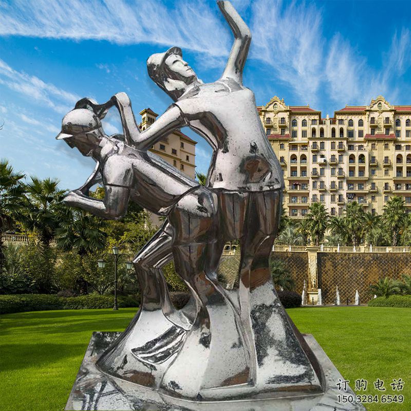 辛集公園工人雕塑