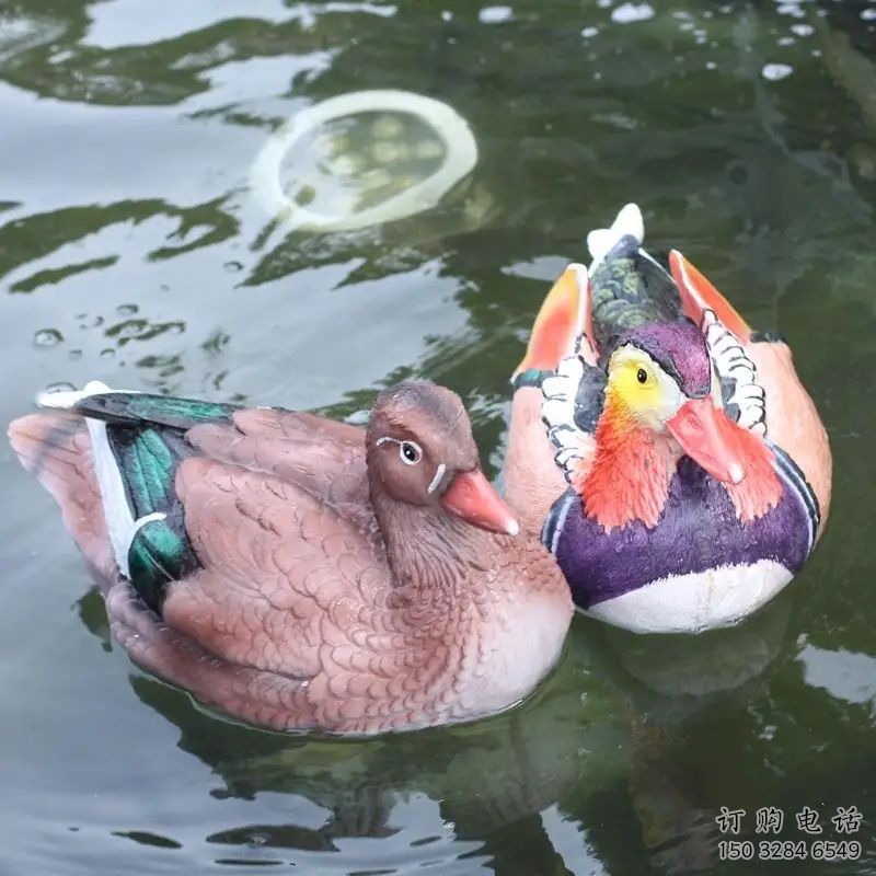 石家莊園林鴛鴦雕塑