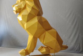保定獅子雕塑服務(wù)商，動(dòng)物雕塑，不銹鋼獅子雕塑制作