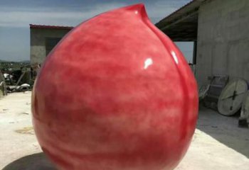 衡水公園壽桃雕塑