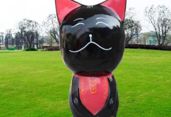 南陽廣場小貓雕塑，動物擺件，仿古工藝