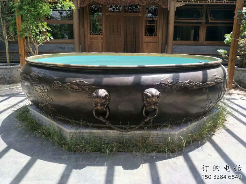 三門峽鑄銅缸雕塑廠家