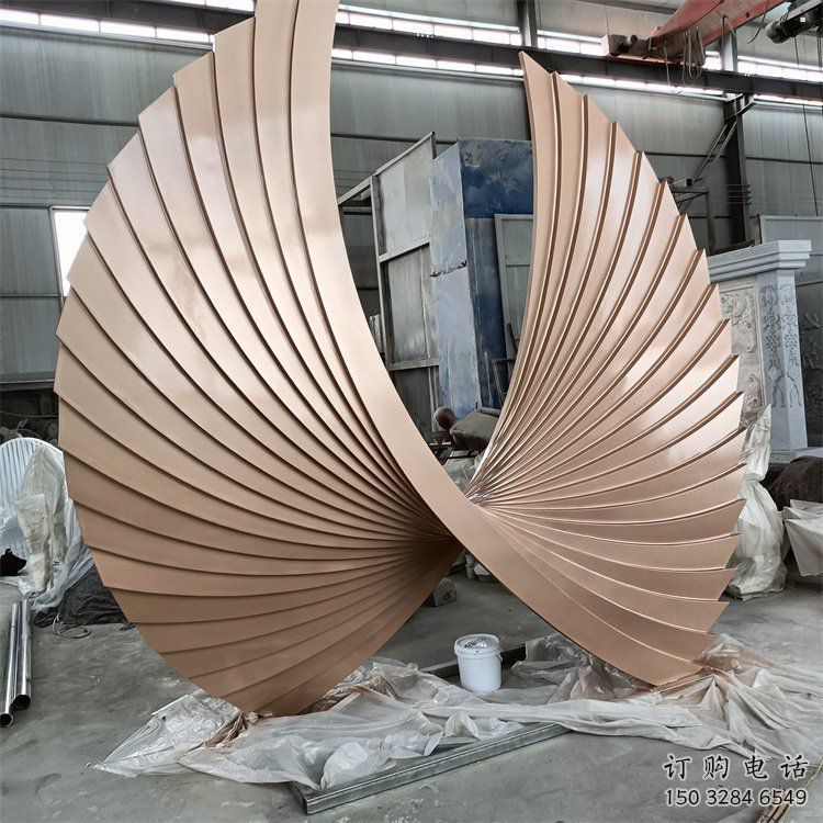 哈爾濱羽翼雕塑常用，景觀概念，不銹鋼羽翼雕塑展品