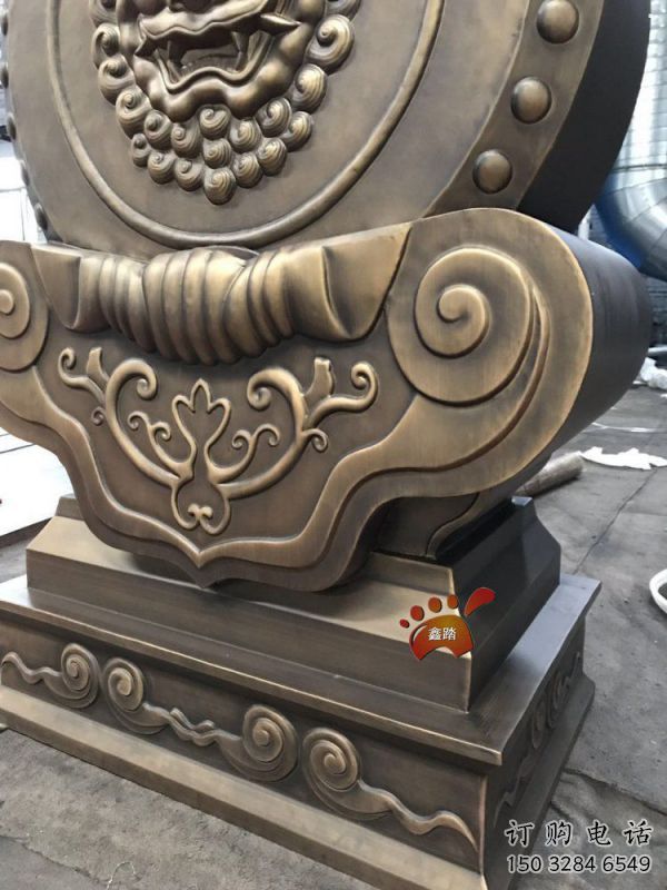 湖北抱箍鑄造觀賞型，露天雕塑，鑄銅抱箍雕塑訂做