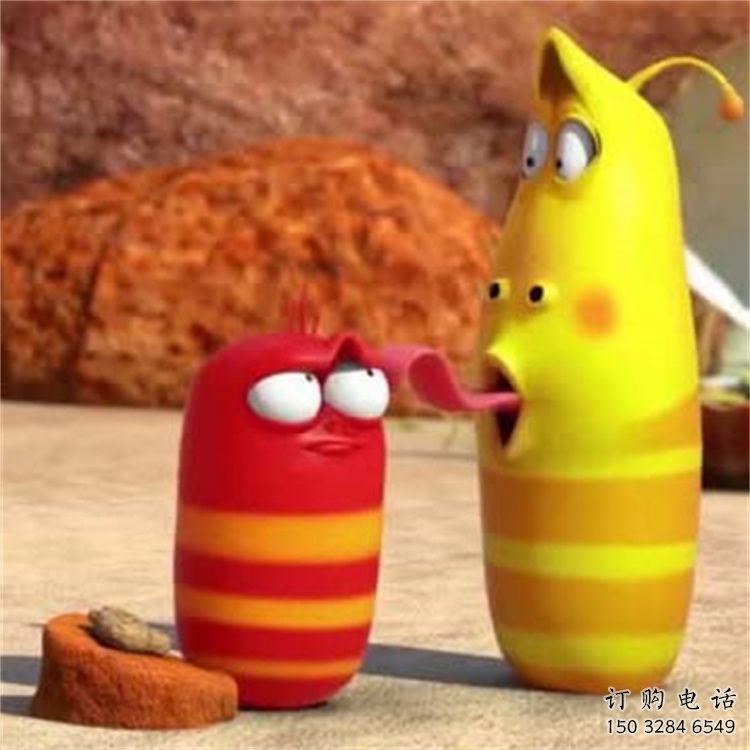 長(zhǎng)沙卡通蟲(chóng)子雕塑，公園動(dòng)物雕塑，彩繪工藝