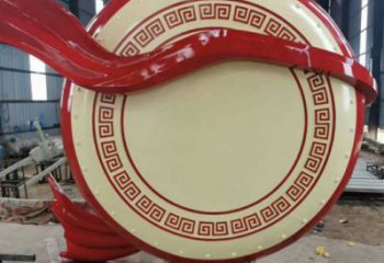 漯河彩繪大鼓雕塑