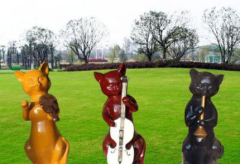 漯河風景區機器貓雕塑