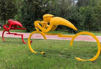 周口賽車雕塑公司