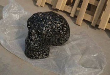 南崗酒店骷髏雕塑