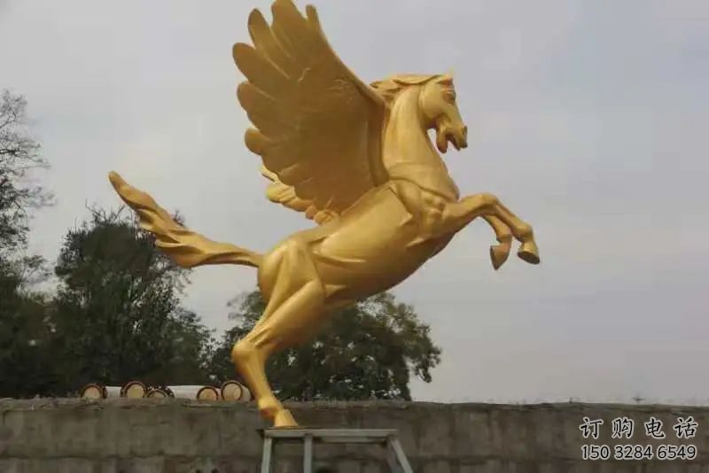 秦淮園林金馬雕塑