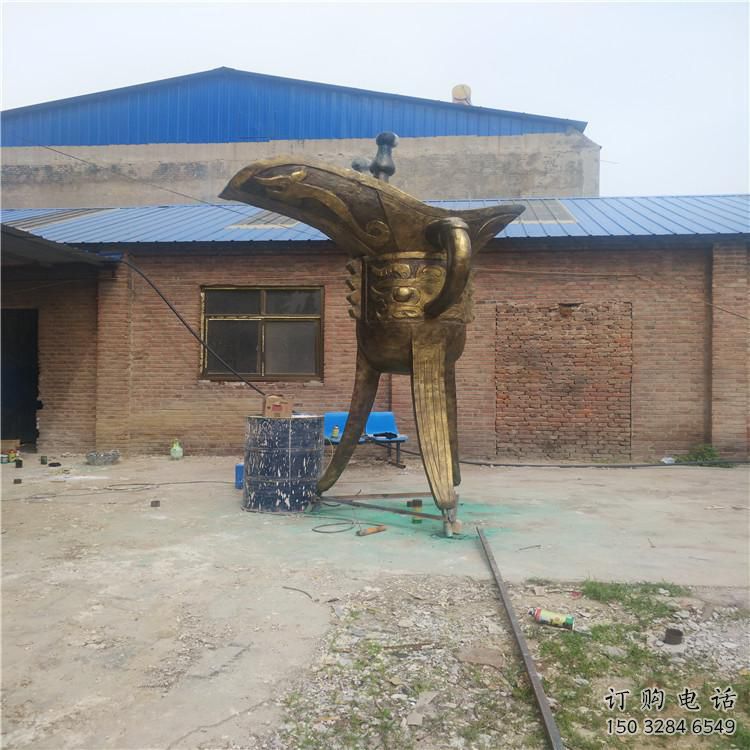 錦州公園酒杯雕塑