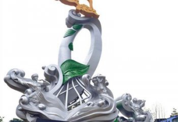 烏蘭察布蘭花雕塑承接，城市裝飾，大型蘭花花朵雕塑公司