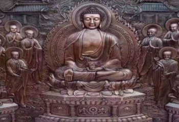 回民鍛銅浮雕常用，寺廟景觀，黃銅佛像浮雕生產(chǎn)商