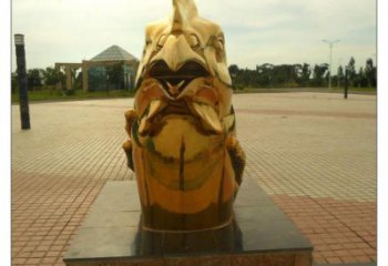 海原不銹鋼生肖雕塑，鍍鈦工藝，公園廣場戶外擺放