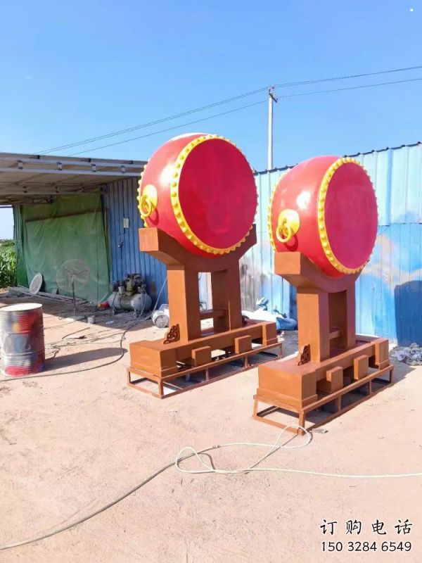 陽(yáng)泉景觀戰(zhàn)鼓雕塑
