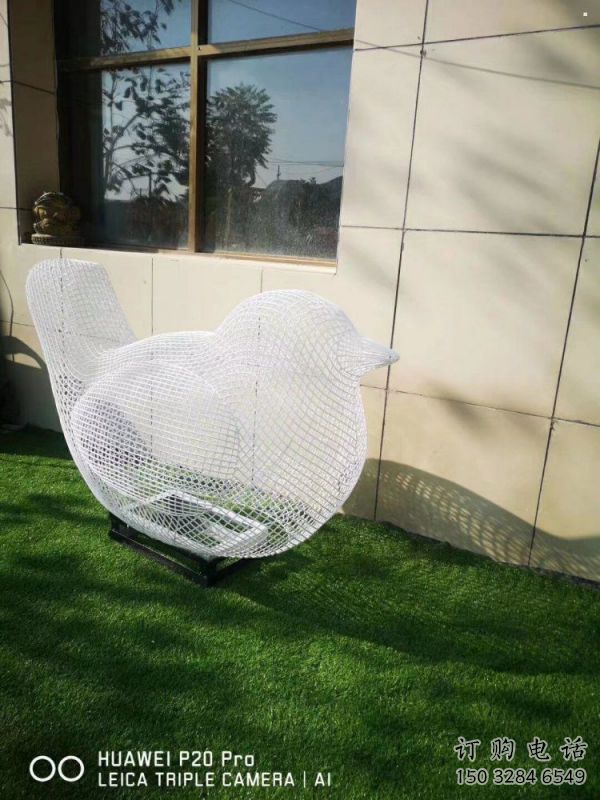 晉源鏤空鳥雕塑供需，透雕系列，鐵藝小鳥雕塑制造商