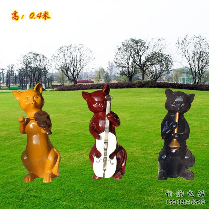 渭南風(fēng)景區(qū)機(jī)器貓雕塑