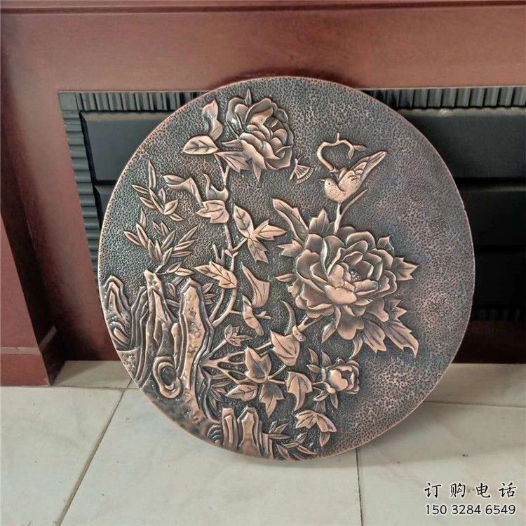 博爾塔拉鍛銅浮雕廠家，露天雕塑，鑄銅福字浮雕訂做