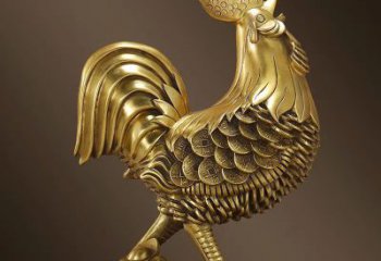 碑林園林小雞雕塑,文化標(biāo)識,電鍍工藝