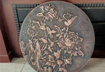 博爾塔拉鍛銅浮雕廠家，露天雕塑，鑄銅福字浮雕訂做