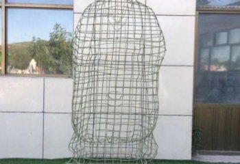 塔城鏤空孔子雕塑訂做，景區雕塑，鐵藝古代人物雕塑定價