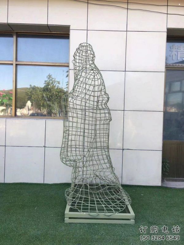 金華鏤空孔子雕塑服務商，景觀雕塑，鐵藝校園人物雕塑選定