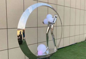 合川仙子雕塑展品，公園小品，景觀圓環仙子雕塑生產商