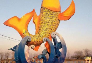 合川園林鯉魚(yú)雕塑